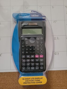 Caliber Scientific Calculator - Black